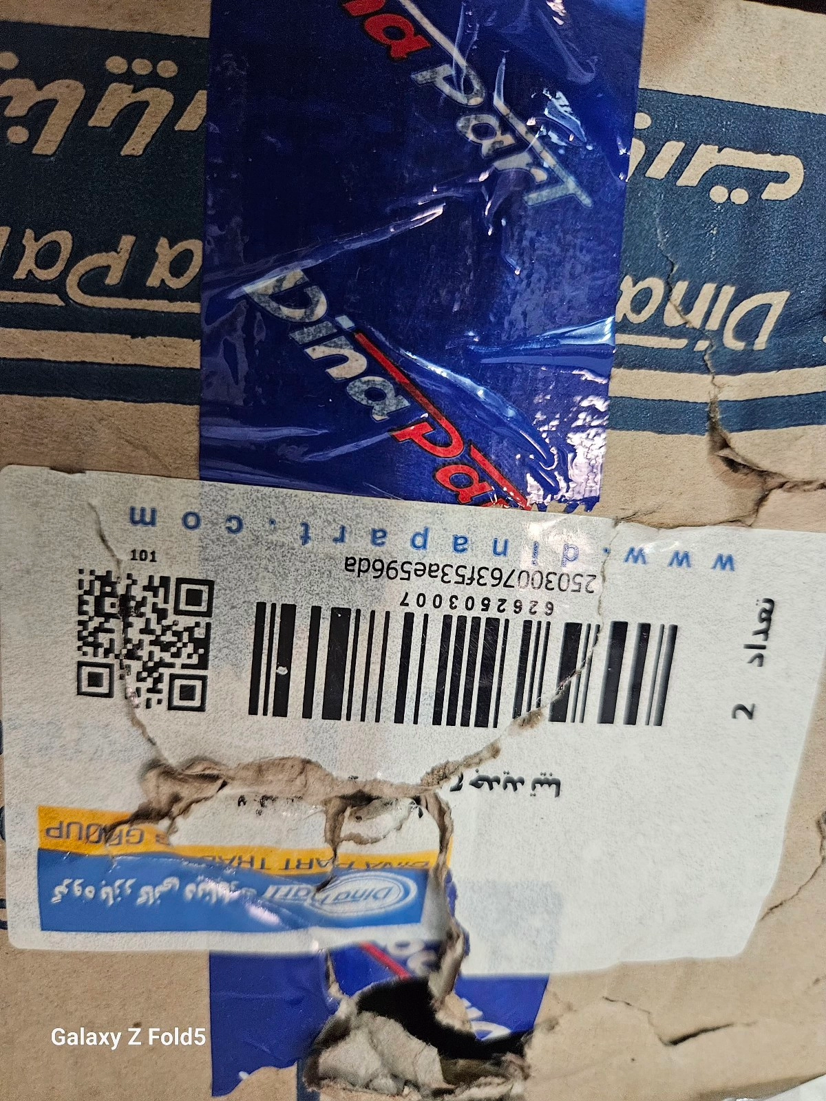 تصویر سگدست تیبا جدید دینا پارت